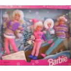 Winter Holiday Barbie(バービー) Gift Set (ギフトセット) - Sledding Fun w Barbie(バービー), Koko, S