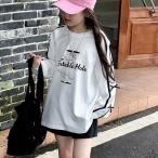 キッズ 子供服 Tシャツ ダンスウエア サイドライン ト