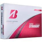 BRIDGESTONE(ブリヂストン)ゴルフボール SUPER STRAIGHT 20モデル 12球入 ホワイト T5WX