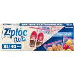 Ziploc �W�b�v���b�N �X�^�C�� �X�g���[�W�o�b�O XL 30��  ����