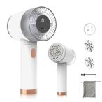 ショッピング毛玉取り KEROMEE 毛玉取り器 電動 強力6枚刃 3段階調整 液晶ディスプレイ付き 軽量Type-C充電式 安全設計 衣類/靴下/毛布対応 自宅