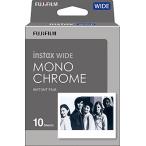 instax Fuji Film (FUJIFILM) камера мгновенной печати Cheki широкий для плёнка 10 листов входит монохромный INSTAX WIDE MO