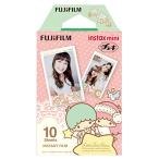  Fuji Film (FUJIFILM) камера мгновенной печати Cheki для плёнка 10 листов входит . рисунок (kiki&amp;lala) INSTAX MINI KIKILA