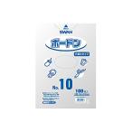 シモジマ (スワン) OPP袋 ボードン #20 No.10 穴あり 透明 100枚 006763210