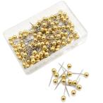 OKAWASI канцелярская кнопка вдавлено . булавка булавка (200 штук входит ) круг форма head незаметный канцелярская кнопка вдавлено . булавка через . осталось . нет камень . панель шелк булавка насекомое pi