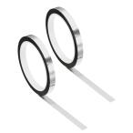 PATIKIL металлик лента 10mm x 50m 2 упаковка тент графика me треска izdolifrektib собственный клей DIY искусство 