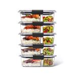 ラバーメイド(Rubbermaid)BRILLIANCE 675ML 仕切タイプ 5個セット 2142280