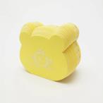 クルーシャル(CRU-CIAL) クマ マカロン付箋 yellow S180019Y