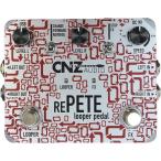 CNZ Audio Re-Pete ステレオ ルーパー ギター エフェクトペダル, Unlimited Overdub, Dual Input &amp; Output Loop, Forward, Reverse, Volume Control, トゥル