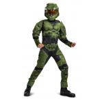 ショッピングhalo Disguise Halo Master Chief Infinite Muscle Boys Costume, Green & Black, Small (4-6)