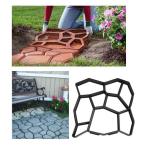 大 セメント レンガ モールド 金型 ガーデニング 型枠 DIY 舗装 遊歩道 庭園 洋風 モルタル コンクリート 単品 SR-03