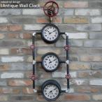 ウォールクロック 壁掛け時計 水道