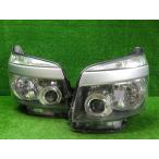 ヴォクシー ヘッドライト左右 ハロゲン ZRR70/75 前期 28-202 V7 レべ付 訳アリ トヨタ 250708219