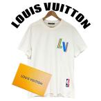 Louis Vuitton NBA Back Letter LV T-Shirt RM212M DT3 HLY20W ホワイト XL ギフトボックス ブランド袋 付き