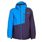 The North Face( North Face ) Men's Gonzo Jacket Insane Blue/Dark Eggplant Purple/Insane Blue