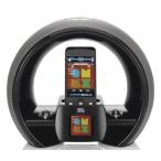 ショッピングiPod JBL On Air ワイヤレス iPhone/iPod AirPlay スピーカー ドック w/FM Internet ラジオ& Dual Alarm Clock