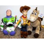 Disney(ディズニー) Toy Story(トイストーリー) Plush Beanie セット with 12” ウッディ Cowboy， 10”