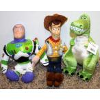 Disney(ディズニー) Toy Story(トイストーリー) Plush Beanie セット with 12” ウッディ， 10” バズラ