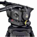 Vinten Vision 250 Pan & Tilt Head, Black with Dual 100mm / 150mm Ball Base, Supports 73 lbs.