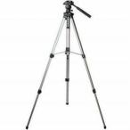 Barska Deluxe Tripod with 2-Way Fluid Head with Quick Release Platform, Extends to 63.4"