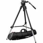 Manfrotto 528XB Heavy Duty Video / Movie Tripod, 526 Pro Video Fluid Head with Q.R., Padded &amp; Tap