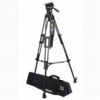 Miller Compass 20 Fluid Head System 1841 with 2 Stage 75mm Alloy Tripod &amp; Above Ground Spreader -