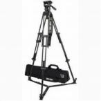 Miller Compass 15 Fluid Head System 1827 with 2 Stage 75mm Alloy Tripod &amp; Ground Spreader - Suppo