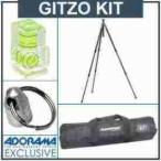 Gitzo GT1531 Series 1 C.F. Tripod, Legs Kit, with Adorama Deluxe Tripod Case, Double Bubble Level