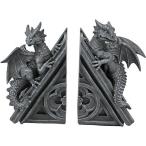 Toscano CL-55773 Gothic Castle Dragons Bookends