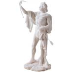 アポロ神 古代ギリシア大理石風彫像 彫刻/ Apollo Classical Greek God Bonded Marble Statue