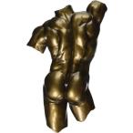 Design Toscano Anatomical Decipher Nude Torso Male Wall Sculpture