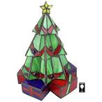 Design TF10041クリスマスツリーステンドグラスランプイルミネーション彫刻、小型、フルカラー