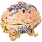 Design Toscano Renaissance Faberge Style Enameled Egg Couleur Rose by Design Toscano