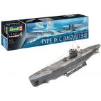 ドイツレベル 1/72 ドイツ海軍 潜水艦 Type IXc U67/U154 プラモデル 05166