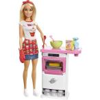 Barbie バービーベーカリーシェフ人形とプレイセット