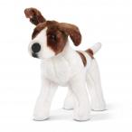 Melissa & Doug メリッサ&ダグ ジャイアント ジャック・ラッセル・テリア - 本物そっくりのぬいぐるみ犬(高さ12インチ以上)