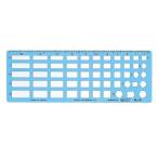 VANCO van ko шаблон прямоугольный S-17 20117