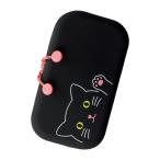 リヒトラブ SMART FIT PuniLabo プニラボ ファスナーポーチ クロネコ A-7716-3