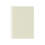 リヒトラブ カスタマイズ オープンリングノート 表紙 A6 S型 オフホワイト N-2920-1