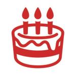 パイロット フリクションスタンプ 誕生日 レッド SPF-12-16R