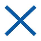 パイロット フリクションスタンプ ばつ ブルー SPF-12-50L