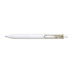 三菱鉛筆 ゲルインクボールペン ユニボール ワン 0.38mm オフホワイト軸 インク色 アボカドグリーン UMNS38.18