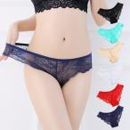 ショーツ レディース レース セクシー ランジェリー ストレッチ 柔らかい 花柄レース シースルー レースショーツ 下着 可愛い オシャレ 透かし T-5007