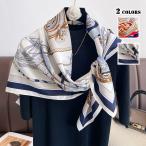 スカーフ 大判 正方形 ストール プレゼント ギフト レディース ネックスカーフ バンダナ uv UVカット スカーフ 秋 冬用 春物 上品 大人可愛い おしゃれ W-763