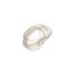 (まとめ)YAZAWA まとめるチューブ 内径:6mm 白 1.5m FCT6W〔×50セット〕