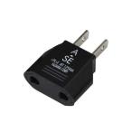 (まとめ)YAZAWA 国内用変換プラグSEタイプ HPJP6〔×10セット〕