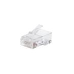 エレコム RJ45コネクタ/CAT6・CAT6A対応/単線・ヨリ線対応/100個入り LD-6RJ45T100