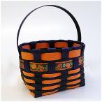 紙バンド手芸トライアルキット ハロウィンリボン付バスケットキット