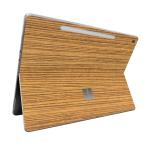 Surface Pro 12 дюймовый 2025 клейкая пленка кейс покрытие защитная плёнка задняя сторона wraplus Zebra дерево 2