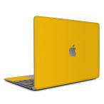 MacBook Air 13インチ スキンシール ケース 新型 M4 M3 M2 M1 2025 2024 2022 2021 wraplus イエロー 黄色